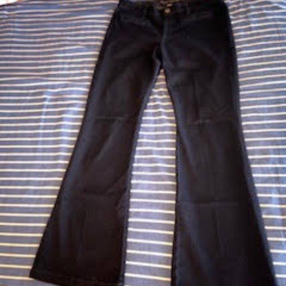 Banana Republic Rare The Flare Jean Dark Denim Blue 70’s Flare Women’s Size 31